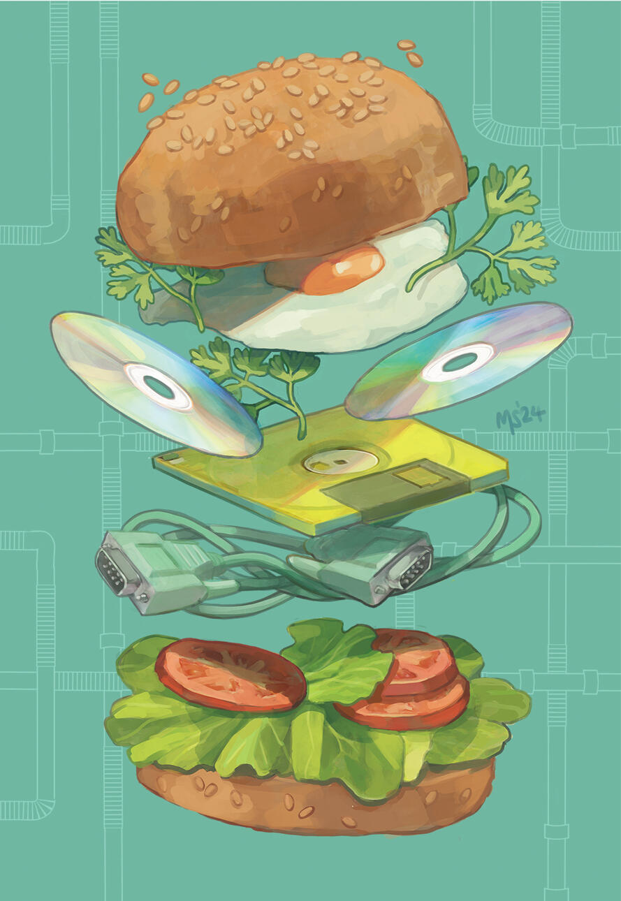 Retro Burger